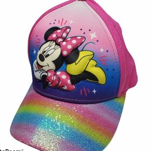 Disney Minnie Mouse Baseball hat for girls.